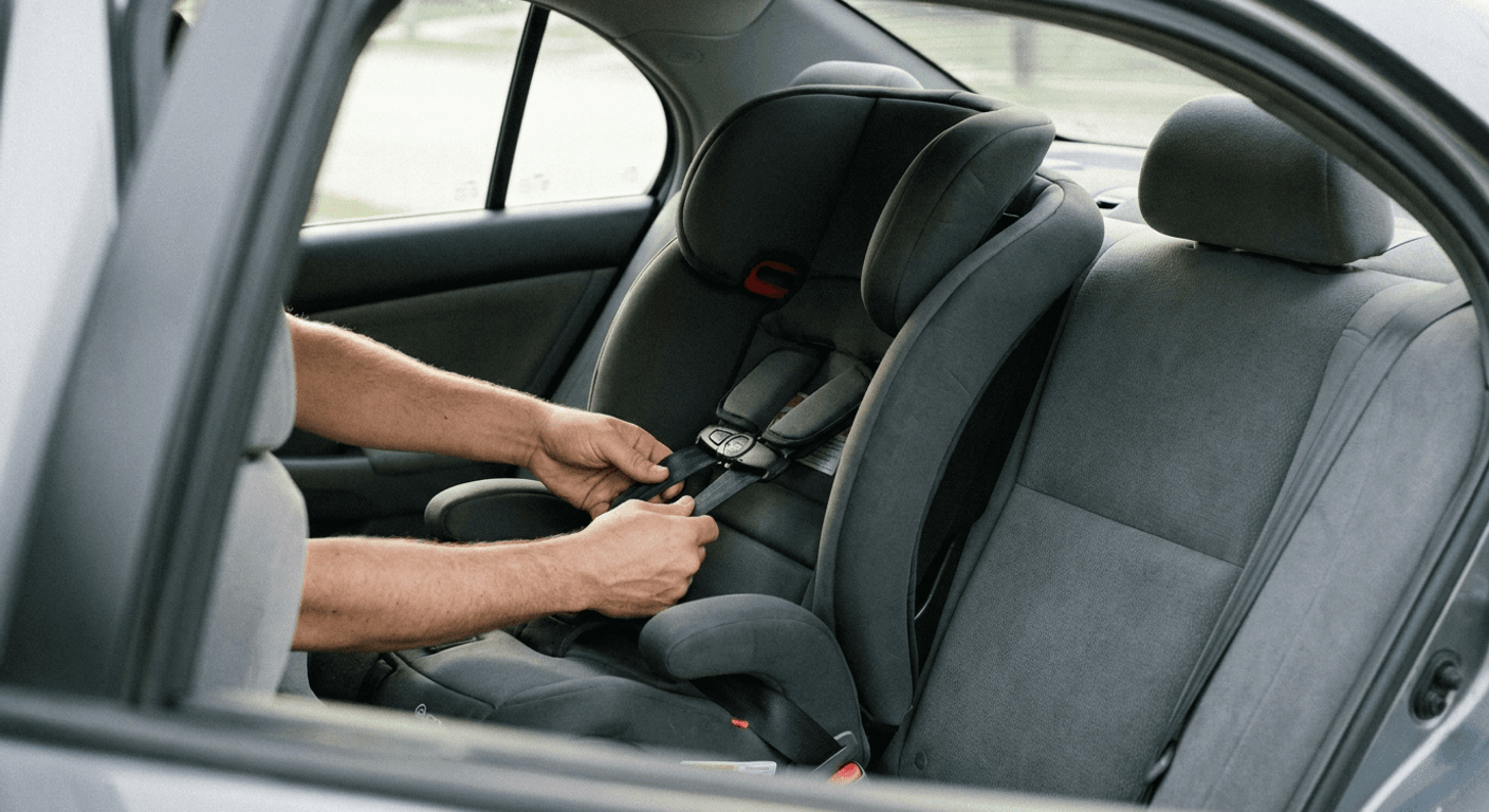 Leyes de Asientos de Auto para Niños en DC (2026): Edades, Multas y Puntos