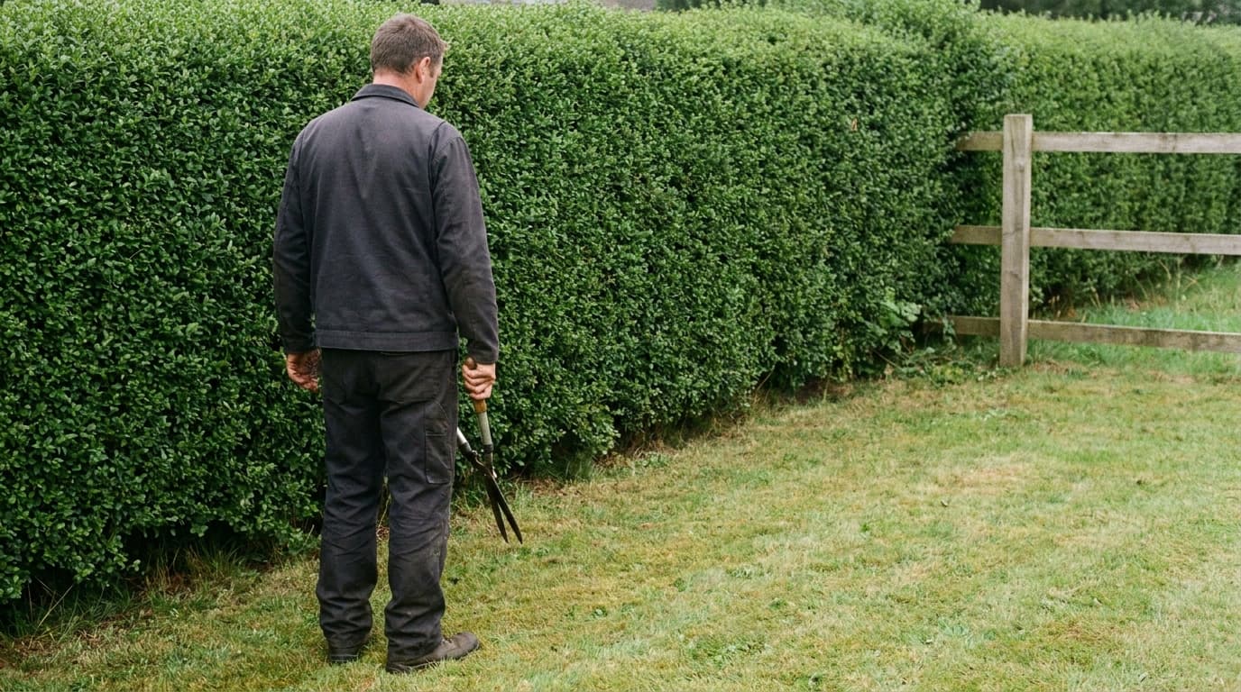 Boundary Trees and Hedges in France: Planting Distances Explained