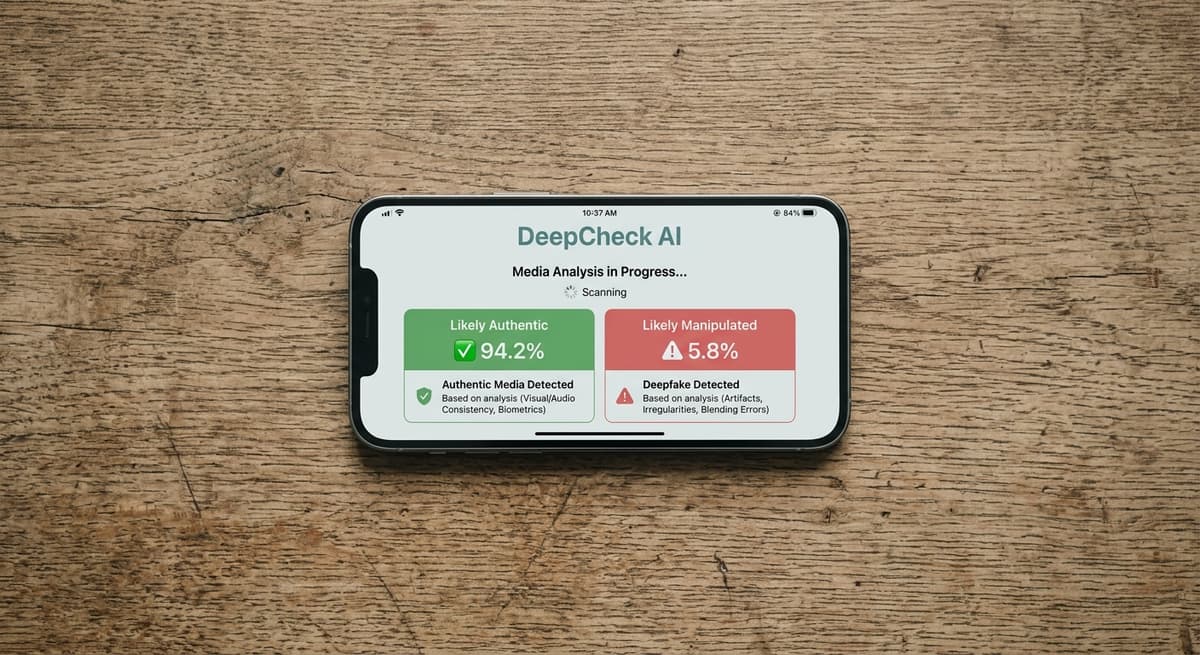 Texas deepfake detection phone used to identify AI-generated content