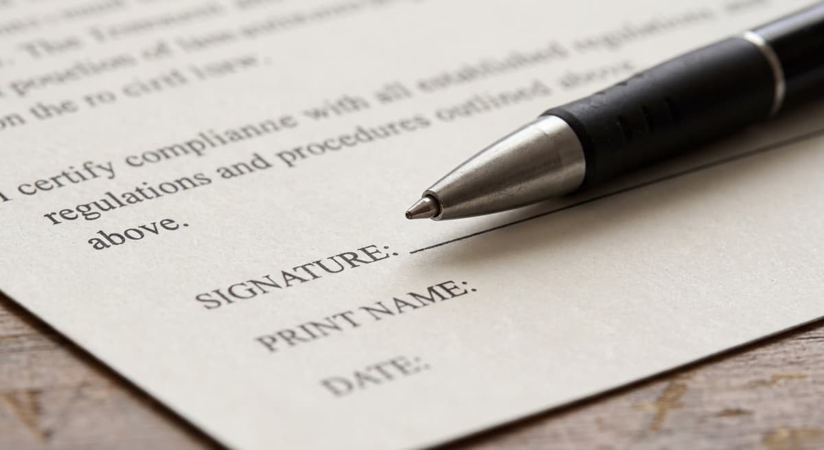 Compliance document representing Ohio Data Protection Act cybersecurity safe harbor
