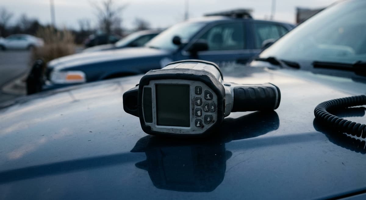 radar detector - laser speed measurement