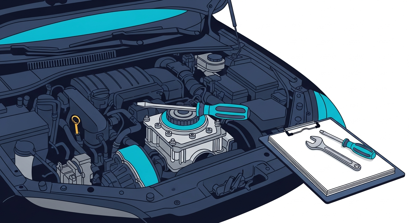 Car repair warranty claim documentation